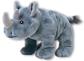 Plush rhino